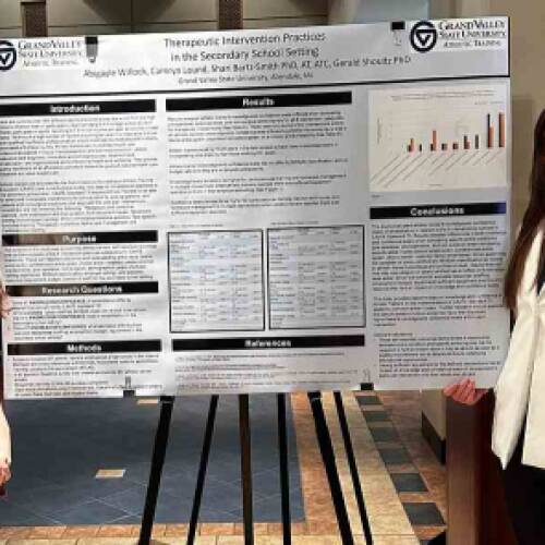 GVSU Graduate Showcase by Camryn Lound and Abigayle Willock